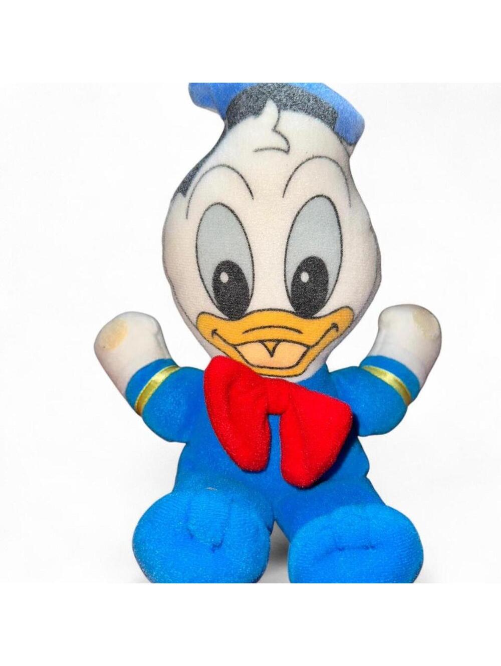 Vintage 1985 Mattel Plush Doll 11” Velcro Hands Bow Tie Toy